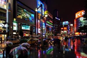 Shinjuku at Night, Tokyo