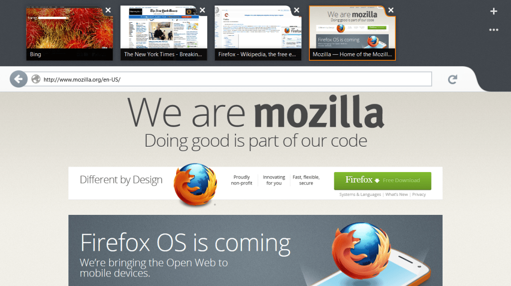 Mozilla Cancels Firefox For Metro, Cites Fewer Than 1,000 Daily Active&nbsp;Users