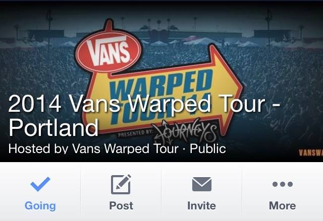 2014 VANS WARPED TOUR!!!