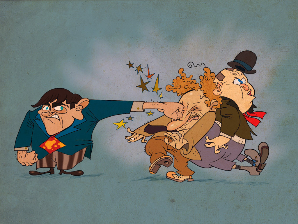 Spumco_Stooges_by_Makinita