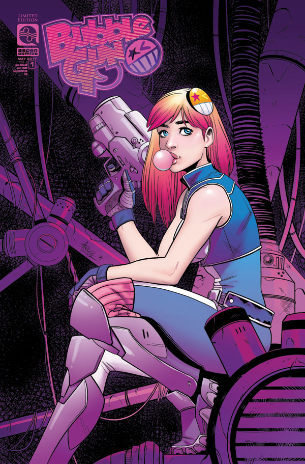 Aspen Comics May 2017 Solicitations. BubbleGun is&nbsp;Back!
